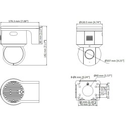 Kamera IP HikVision DS-2DE3A404IWG-E PL