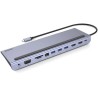 Unitek Hub USB 11 w 1, USB-C, RJ45, MST, 100W PD