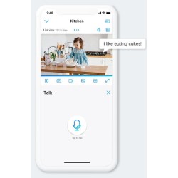 Kamera IP Reolink E340 wewnętrzna obrotowa 8MPx WiFi biała