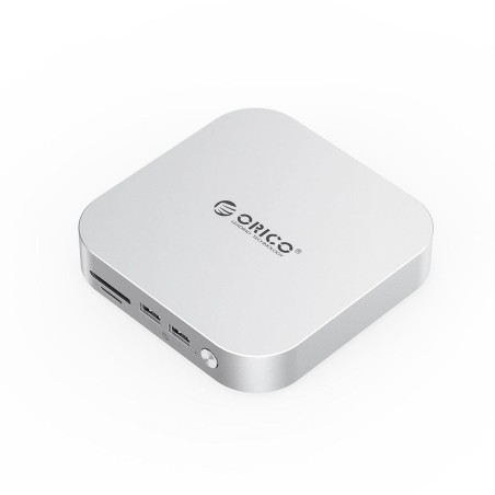 Orico Stacja dokująca do MacMini, USB-C 10 Gbps, z obudową M.2 NVMe, metalowa