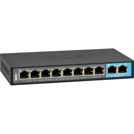 SWITCH POE dla 8 kamer IP BCS-B-SP0802G