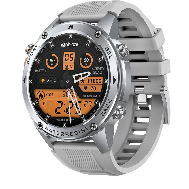 Smartwatch Zeblaze Stratos 2 Ultra - srebrny