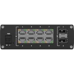 Teltonika TSW210 switch przemysłowy 8xGE 2xSFP PoE+ (TSW210000010) DIN