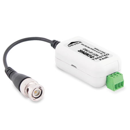 Konwerter UTP / ochrona przeciwprzepięciowa do kamer  AHD, HD-CVI, HD-TVI EWIMAR HDT-1F-PRO