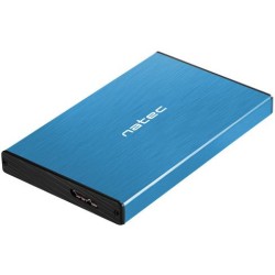 Zewnętrzna obudowa dysku Natec Rhino Go SATA 2.5" Niebieski