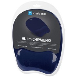 Podkładka pod mysz Natec Chipmunk 230x200mm granatowy