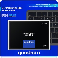 DYSK SSD GOODRAM CX400 G2 512GB SATA3