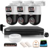 Zestaw monitoringu IP Dahua 3 kamery obrotowe 2MP+2MP z dyskiem 1TB