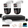Zestaw monitoringu IP Dahua 2 kamery obrotowe 2MP+2MP z dyskiem 1TB