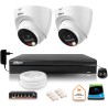 ZESTAW 2 Kamery IP Dahua 8mpx IPC-HDW1839T-A-IL-0280B-S6 + DYSK