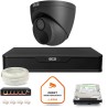 Zestaw monitoringu IP BCS Point 1x Kamera BCS-P-EIP28FWR3-Ai2-G Rejestrator z dyskiem
