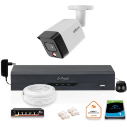 ZESTAW Kamera IP Dahua 6mpx IPC-HFW1639TC-A-IL-0280B-S6 + DYSK