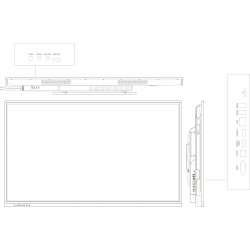 Monitor interaktywny Dahua LPH65-ST410-S2