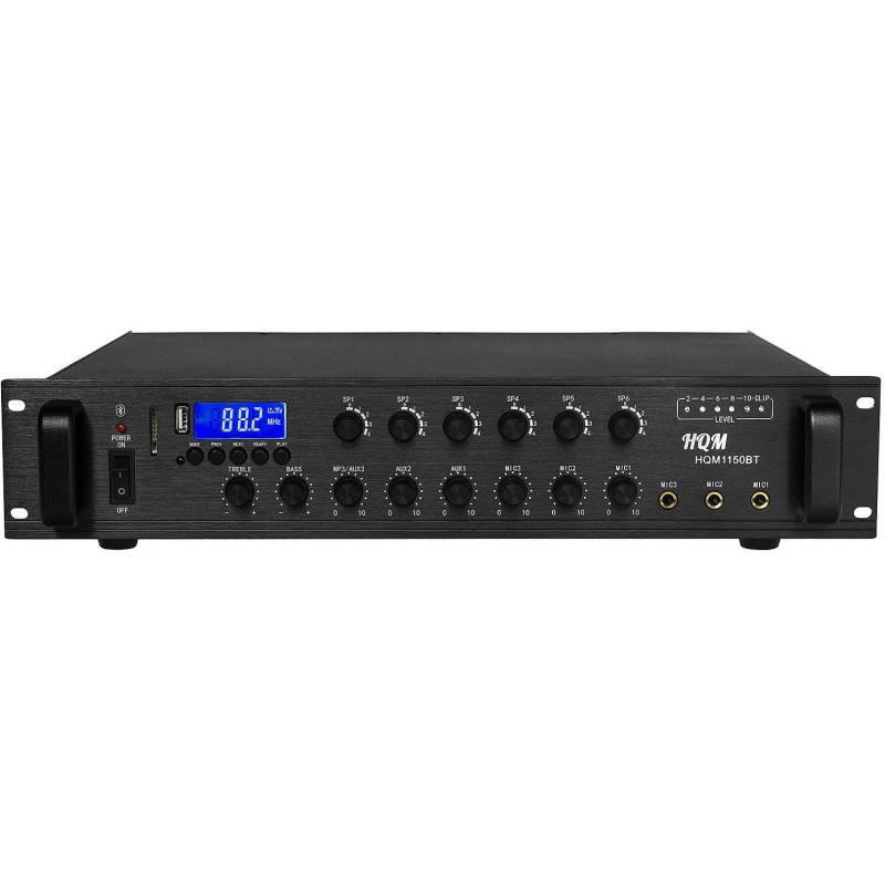 WZMACNIACZ HQM1150BT RADIO FM/MP3 150W WZMACNIACZ HQM1150BT RADIO FM/MP3 150W