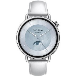 Smartwatch Xiaomi Watch S4 41mm Leather Strap biały