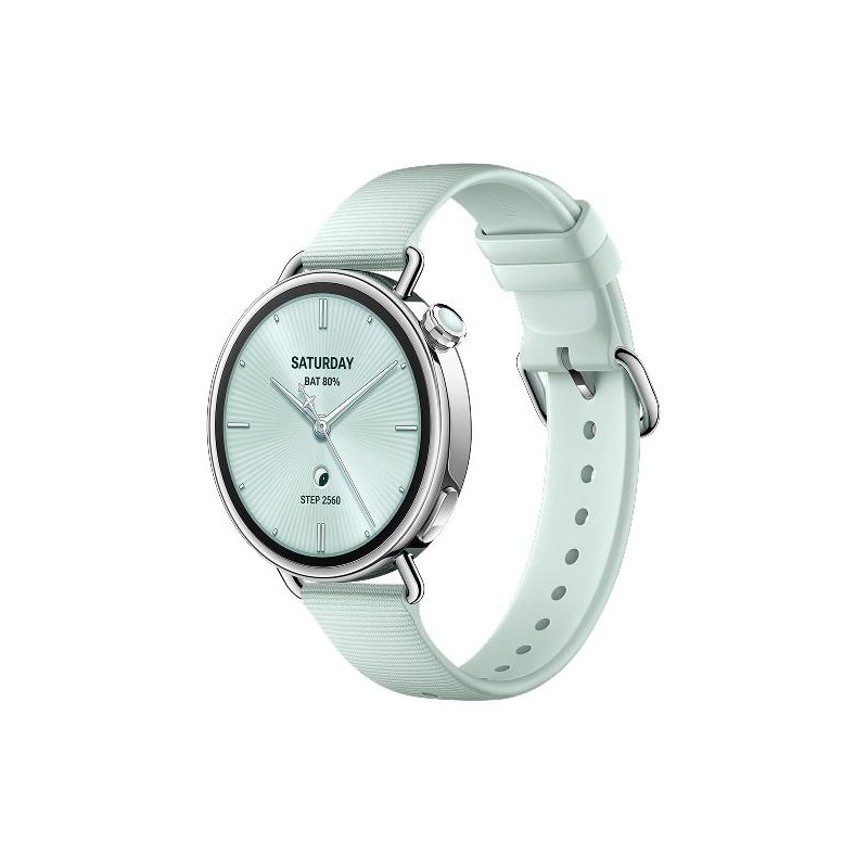 Smartwatch Xiaomi Watch S4 41mm Fluororubber Strap Mint Green