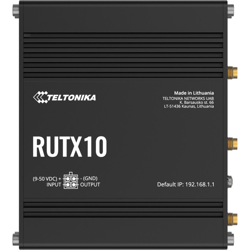 Teltonika RUTX10 router przemysłowy (RUTX10000000)