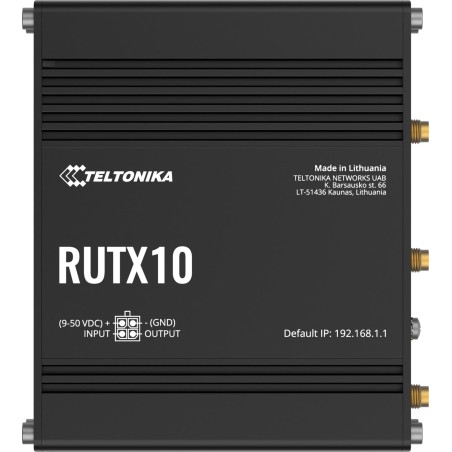 Teltonika RUTX10 router przemysłowy (RUTX10000000)