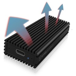 Obudowa IcyBox  IB-1816M-C31 Type-C na PCIe NVMe M.2