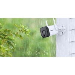 Zestaw monitoringu IP Dahua 4 Kamery WI-FI 5MPx aktywne odtraszanie LED IR do 30m