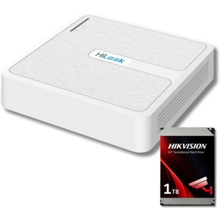 Rejestrator IP Hilook NVR-104H-D/4P 1TB 4-kanałowy z dyskiem 1TB 4x PoE