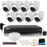 ZESTAW 8 Kamer IP Dahua 8mpx IPC-HDW1839T-A-IL-0280B-S6 + DYSK