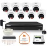 Zestaw monitoringu IP DAHUA 8 kamer IPC-HDW1439V-A-IL 4Mpx