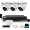 Zestaw monitoringu IP Dahua 8mpx 4K 3 kamery IPC-HDW2849TM-S-IL z dyskiem 1TB