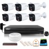 Zestaw monitoringu IP DAHUA 6 kamer IPC-HFW1439TL1-A-IL 4Mpx