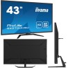Monitor LED IIYAMA X4373UHSU-B1 43 cale VA HDMI DisplayPort USB