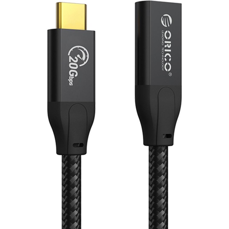 Przedłużacz USB Orico USB-C 3.2 20Gbps, 4K, 100W, 1m