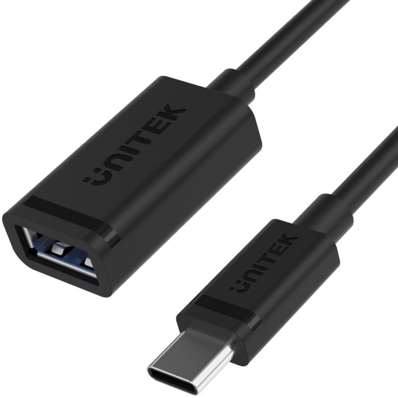 Unitek adapter USB Typ-C do USB AF 0,15m