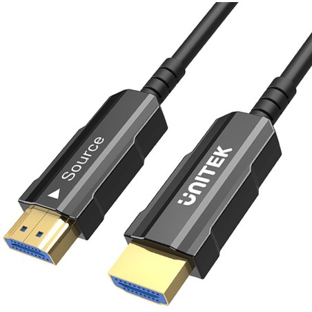 Unitek Kabel optyczny HDMI 2.0 AOC 4K 60Hz 25 m