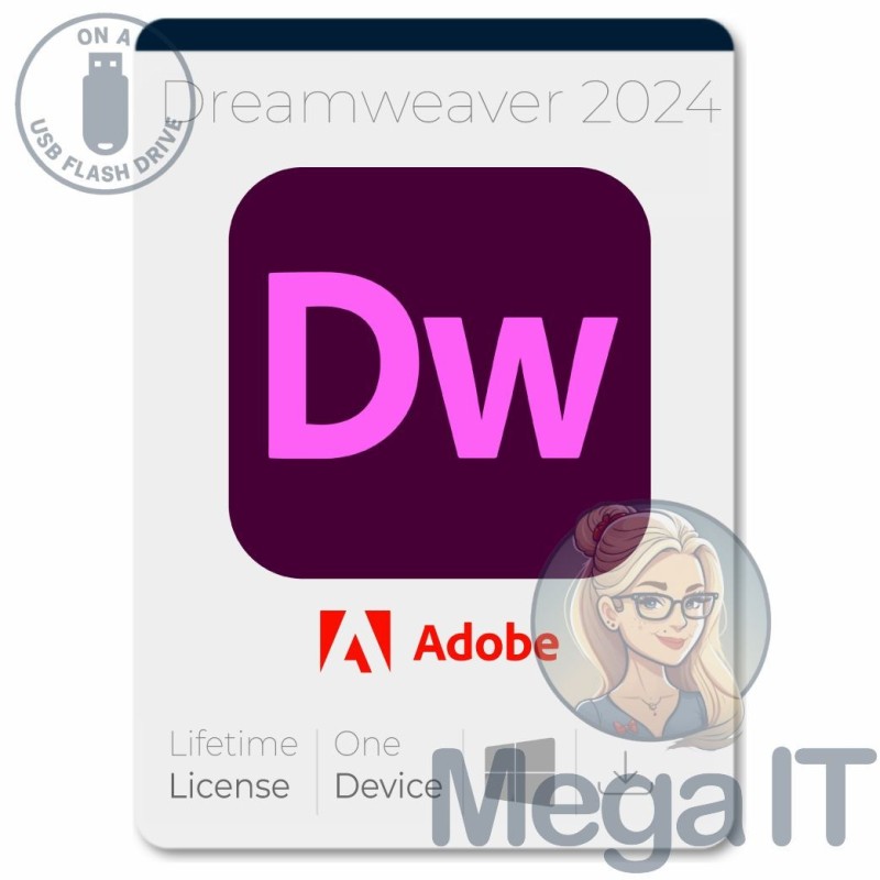 Dreamweaver 2024 - Licencja Wieczysta (LifeTime) - Windows - Użytkownik Indywidualny - BOX (USB) Dreamweaver 2024 - Licencja Wieczysta (LifeTime) - Windows - Użytkownik Indywidualny - BOX (USB)