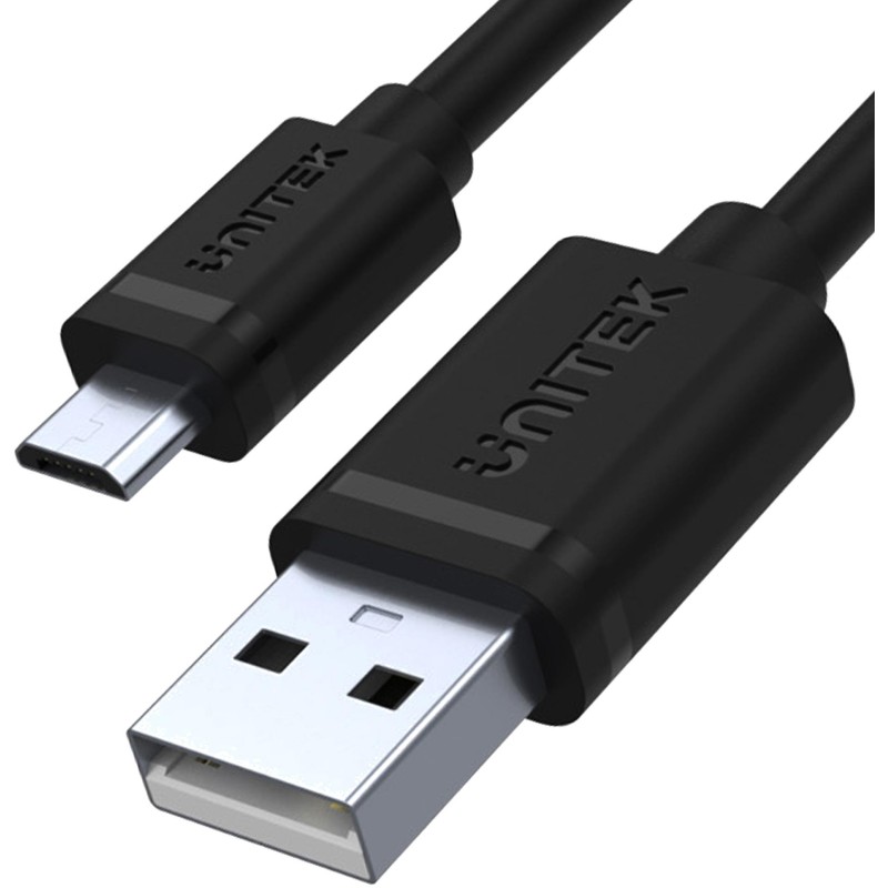 Kabel USB Unitek Y-C454GBK Mobile USB-microUSB 2.0 0,5m