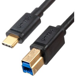 Unitek kabel do drukarki USB-C na USB-B USB 3.0 2m