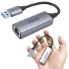 Adapter Unitek U1309A przejściówka USB-A 3.1 Gen1 RJ45 1000Mbps