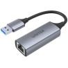 Adapter Unitek U1309A przejściówka USB-A 3.1 Gen1 RJ45 1000Mbps