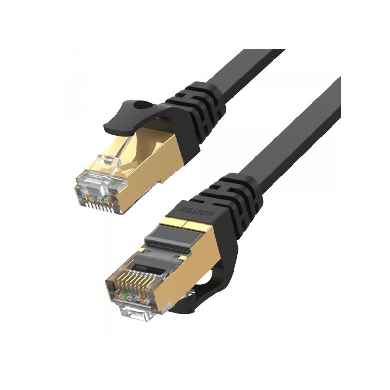 Unitek Kabel sieciowy płaski Ethernet Cat.7 10m
