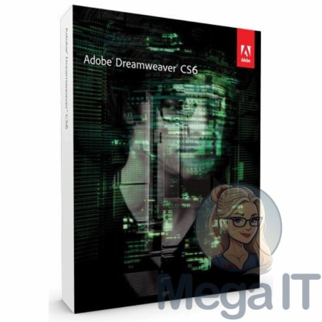 Dreamweaver CS6 - Licencja Wieczysta (LifeTime) - Windows - Licencja Biznes - BOX (ESD)