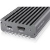 Obudowa IcyBox  IB-1817M-C31 Type-C na PCIe NVMe M.2