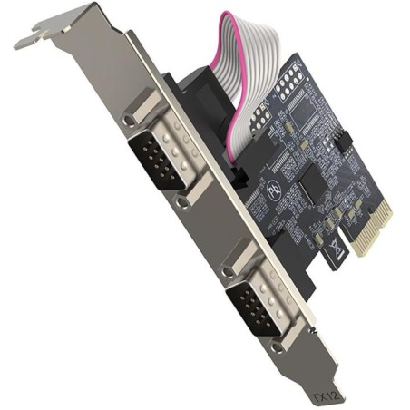 Unitek PCI Express kontroler 2x RS-232