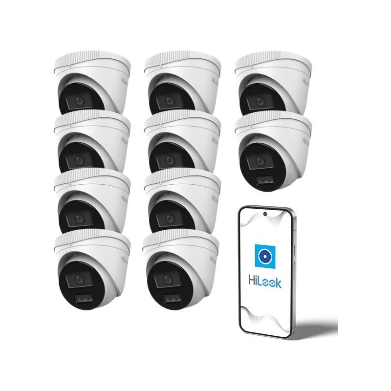 Kamera IP Hilook by Hikvision kopułka 8MP IPCAM-T8-30DL 2.8mm Opakowanie zbiorcze 10szt.