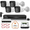 Zestaw monitoringu Hilook 4 kamery IP IPCAM-B8-30DL z dyskiem 2TB