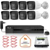 Zestaw monitoringu Hilook 8 kamery IP IPCAM-T4-P