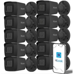 Kamera IP Hilook by Hikvision tuba 4MP IPCAM-B4-P Black Opakowanie zbiorcze 10szt.