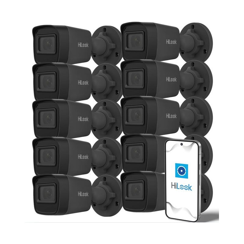 Kamera IP Hilook by Hikvision tuba 4MP IPCAM-B4-P Black Opakowanie zbiorcze 10szt.