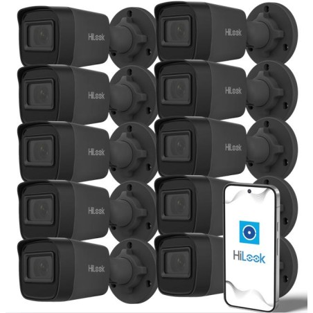 Kamera IP Hilook by Hikvision tuba 4MP IPCAM-B4-P Black Opakowanie zbiorcze 10szt.
