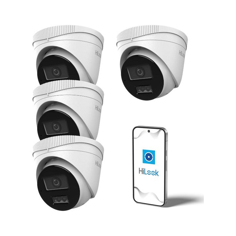 Kamera IP Hilook by Hikvision kopułka 8MP IPCAM-T8-30DL 2.8mm Opakowanie zbiorcze 4szt.