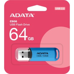 Adata Pendrive C906 64GB USB2.0 niebieski